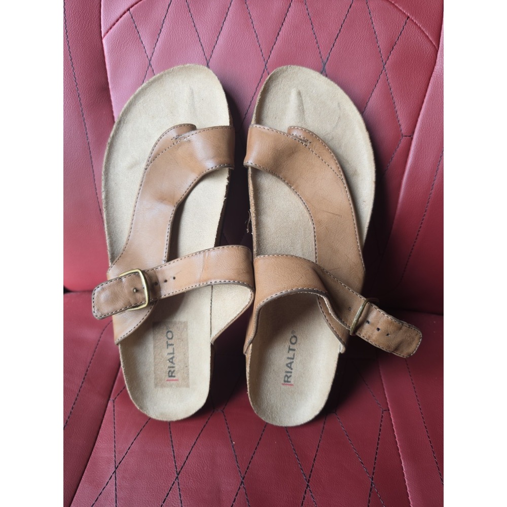 Rialto Comfort Farley Women's Flat Sandals Size US 11 M